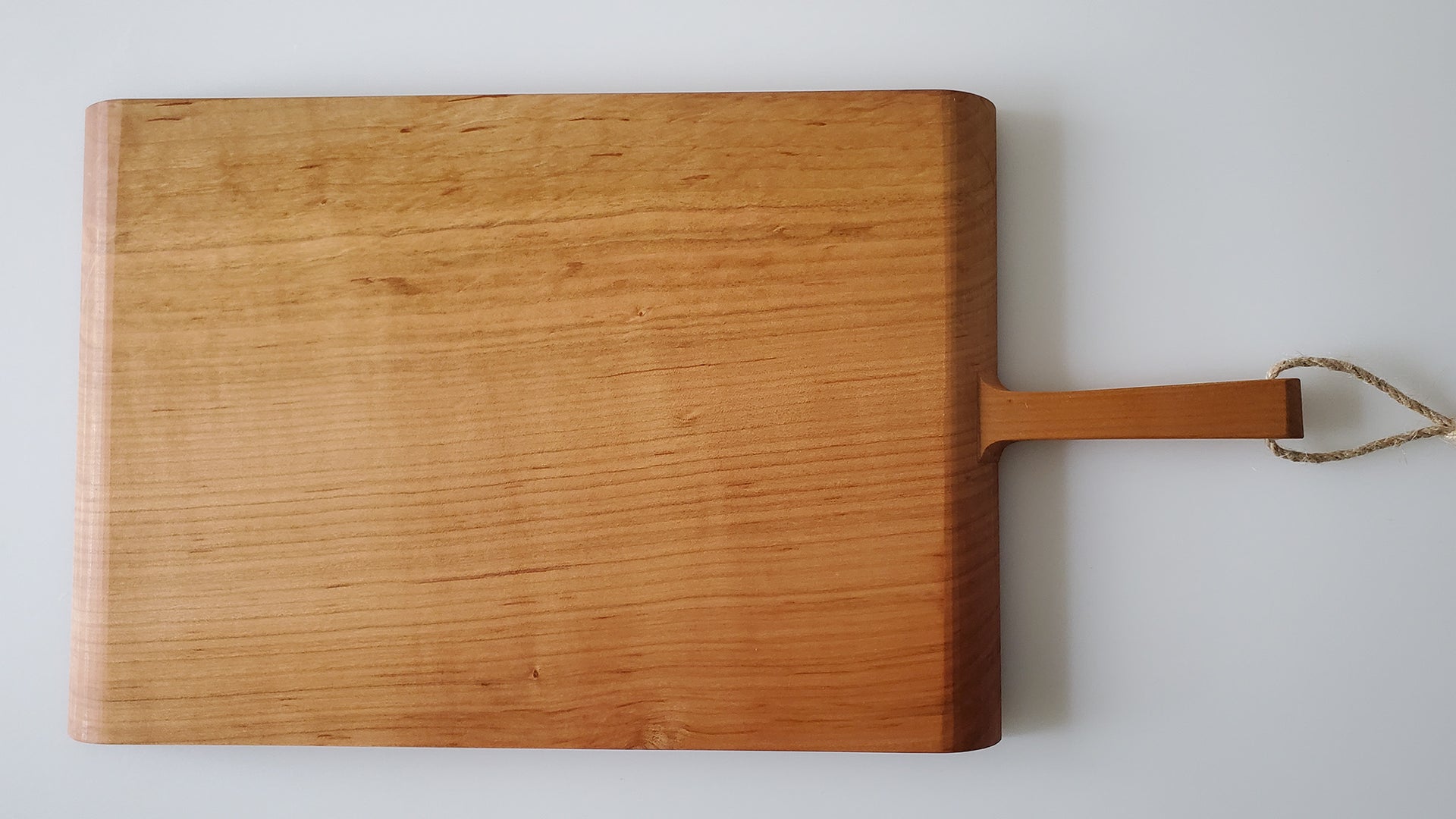 京白木屋 木製 ねこ柳まな板 新品未使用（白木屋 桜の木 まな板） 